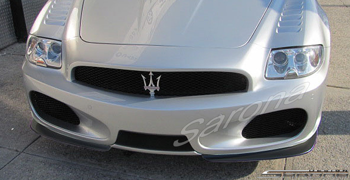 Custom Maserati Quattroporte Front Bumper  Sedan (2005 - 2010) - $1290.00 (Part #MR-001-FB)